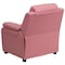 Flash Furniture Kids Recliner, 26" to 39" x 28", Upholstery Color: Pink BT-7985-KID-PINK-GG - alternate 6